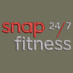 Snap Fitness - Distressed Cap - Red/Grey Design