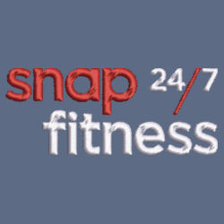 Snap Fitness - Distressed Cap - Red/White Design