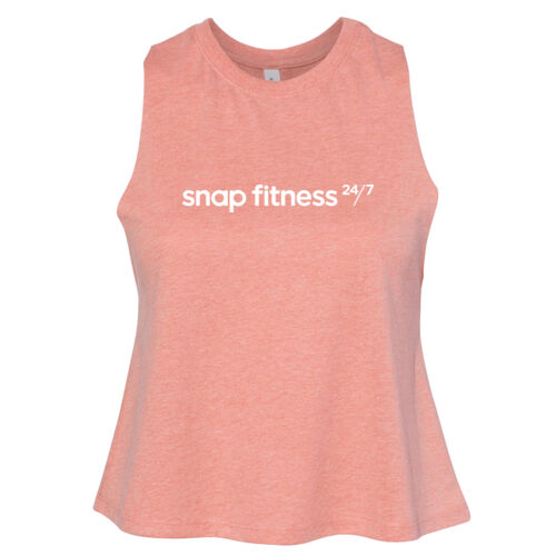 Snap Fitness - Women's Racerback Cropped Tank Thumbnail