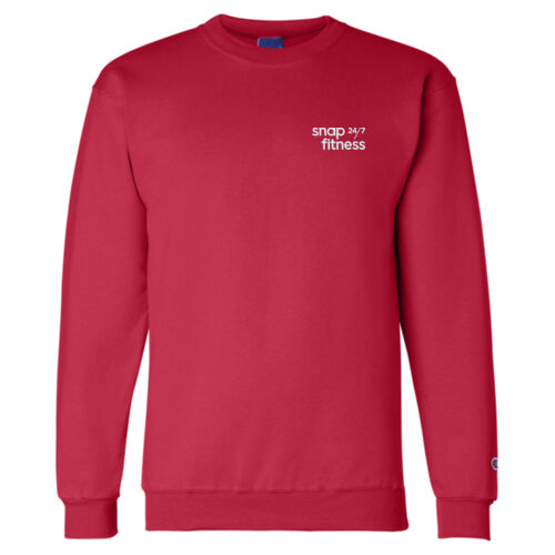 Snap Fitness - Double Dry Eco Crewneck Sweatshirt - White Thumbnail