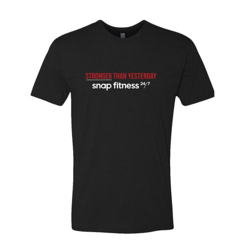 Stronger Than Yesterday - Premium Fitted CVC Crew Thumbnail